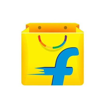 Yellow Flipkart shopping bag